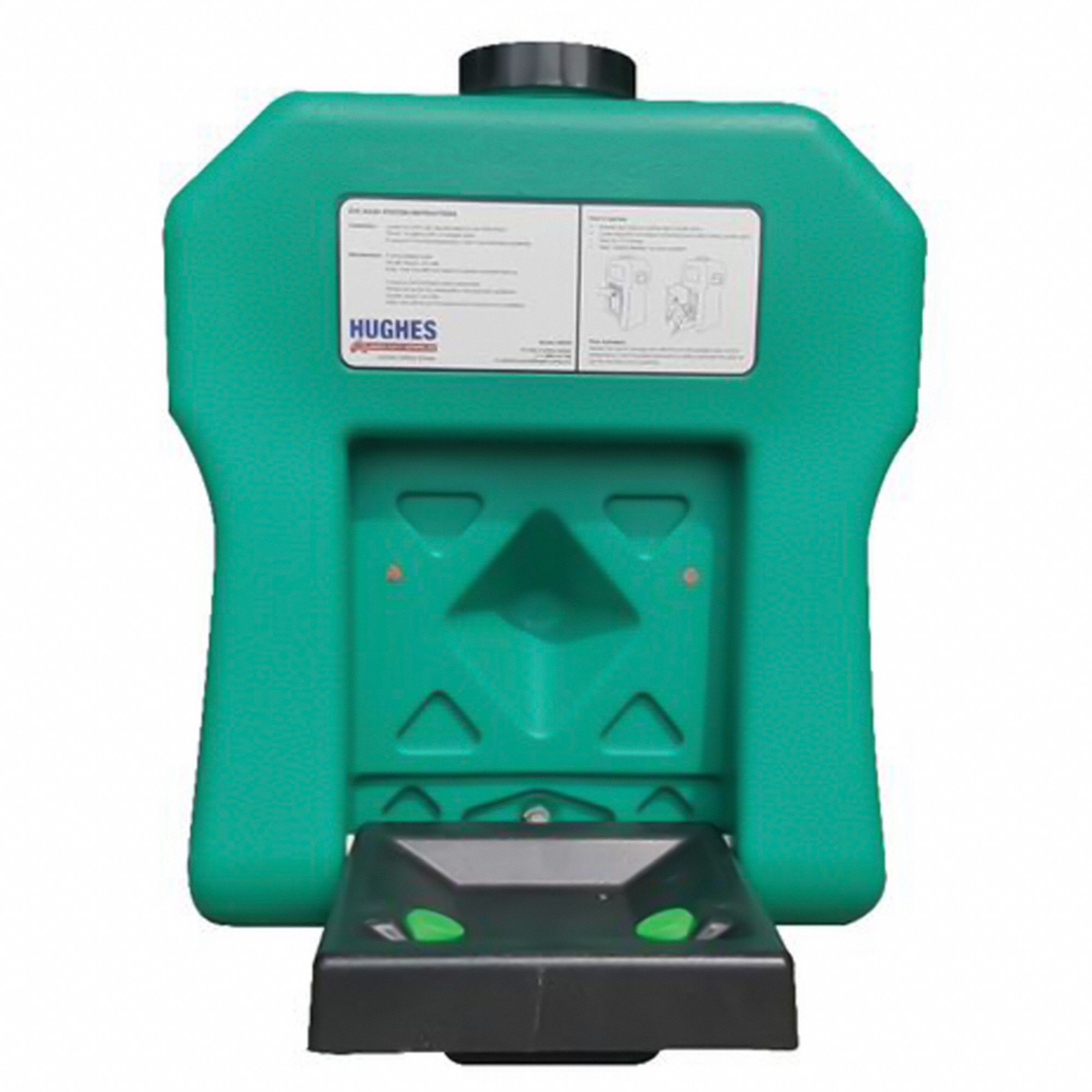 Eyewash Station: Gravity-Fed, 16 gal Cap, Eyes, Water Preservative, Plastic, Bottle