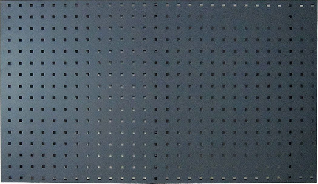 SQUARE HOLE PEGBOARD,42-1/2X24,GRAY