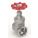 GATE VALVE: 1 IN, 316 STAINLESS STEEL, NON-RISING, SOCKET X SOCKET, WHEEL