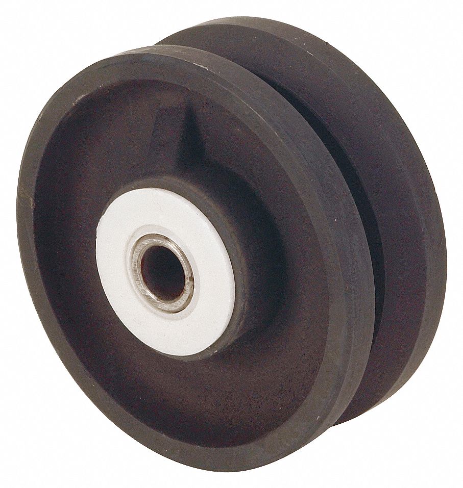 CASTER WHEEL,4 D X 2 IN. W,800 LB.