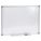 DRY ERASE BOARD,36IN W,SILVER