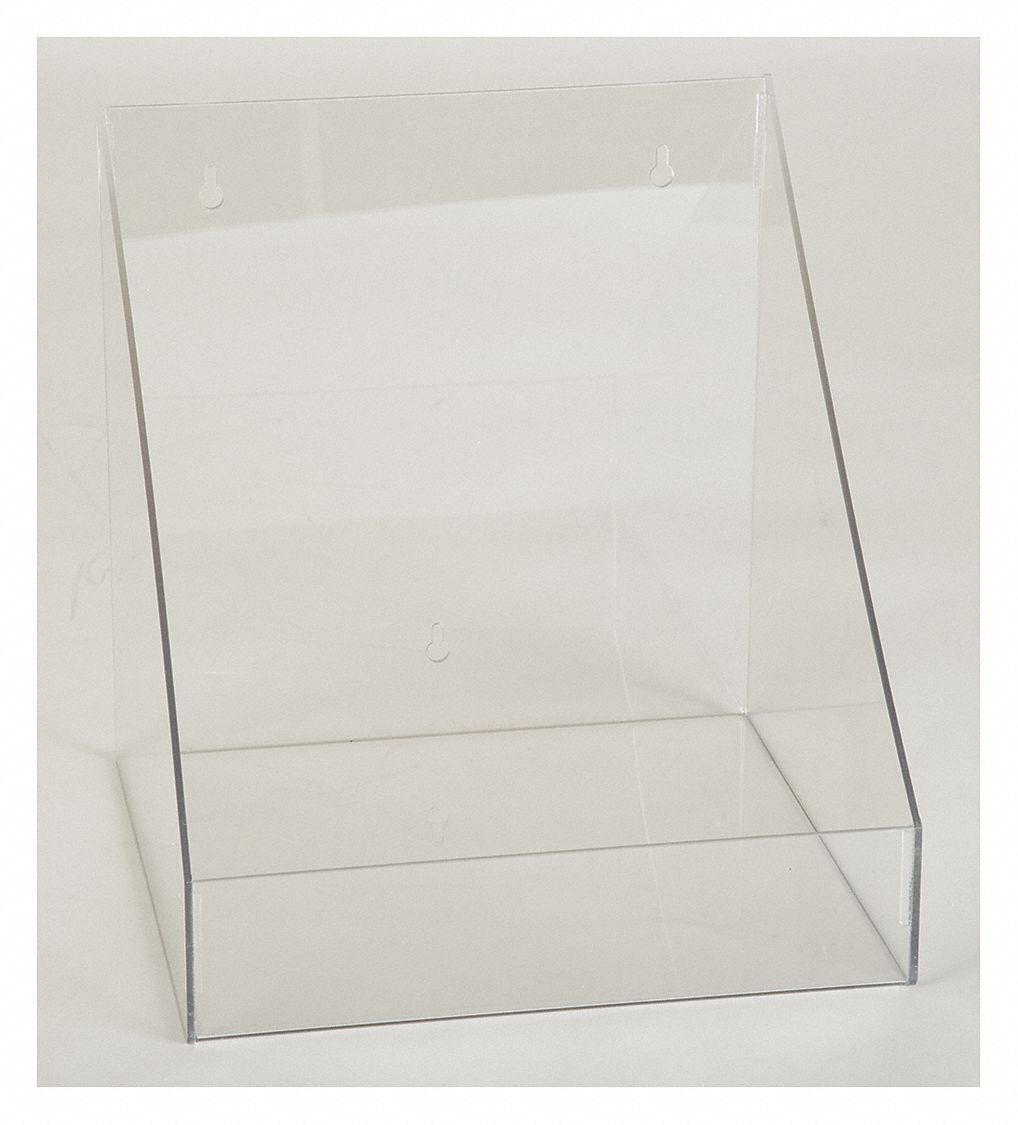 DISTRIBUTEUR DE BOUCHONS D'OREILLE, PETG À FORT IMPACT, MUR, 3 TROUS, OUVERT, 10½ X11X10¼ PO