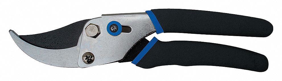 BYPASS PRUNER,2-1/2 IN.L,STEEL,5/8