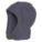 HARD HAT LINER WITH NAPE AND HOOD, COTTON, BLUE, UNIVERSAL, HOOK-AND-LOOP