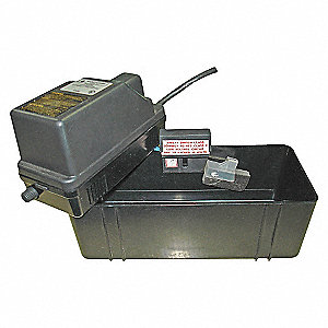 grainger condensate shallow pan hp pump close