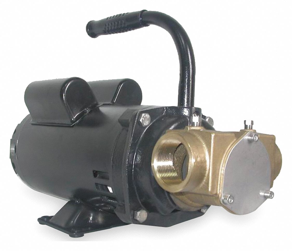 DAYTON PUMP,FLEXIBLE IMPELLER,1 1/2 HP,115 Flexible Impeller Pumps GGM3ACD4 3ACD4