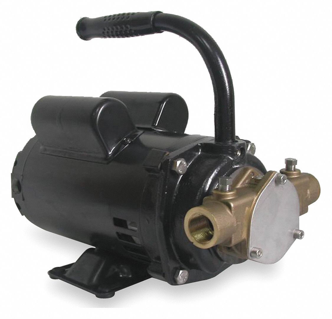 PUMP,BRONZE,1/2 HP,115/230V,8.4/4.4