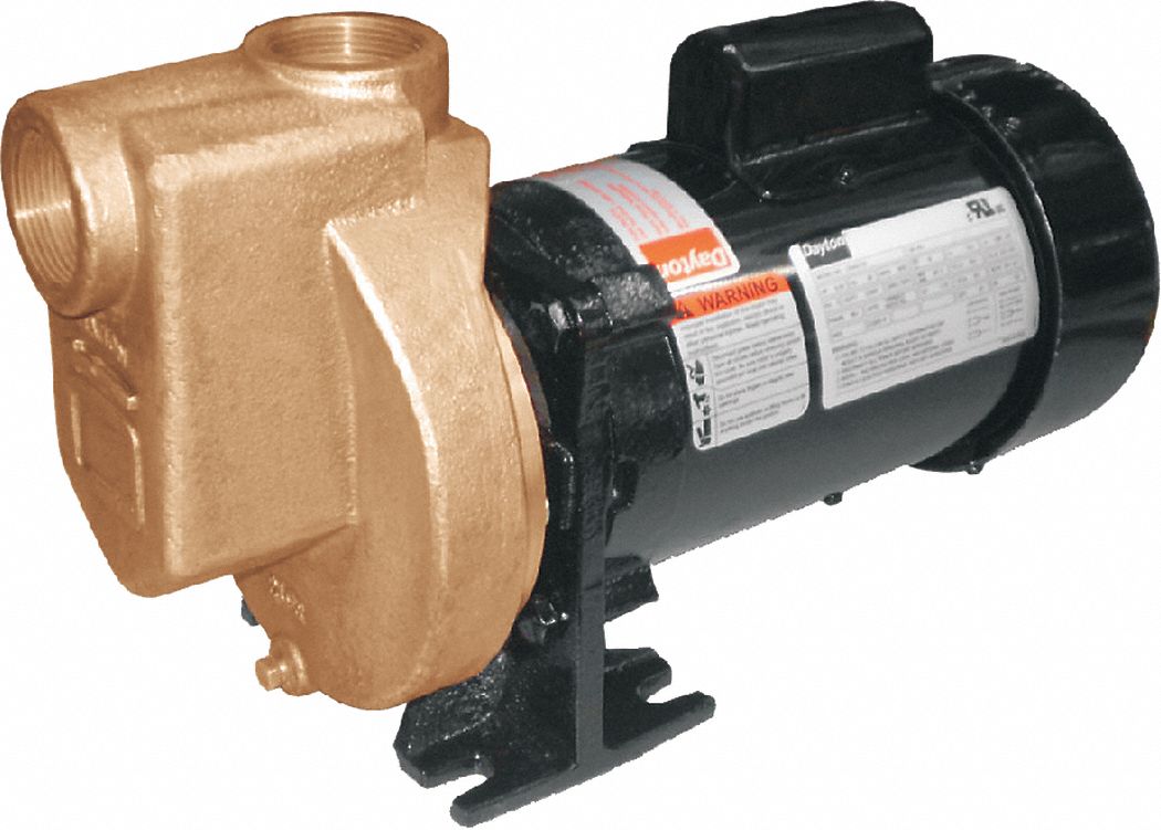 PUMP,CENTRIFUGAL,BRONZE,1/3HP,1 PH