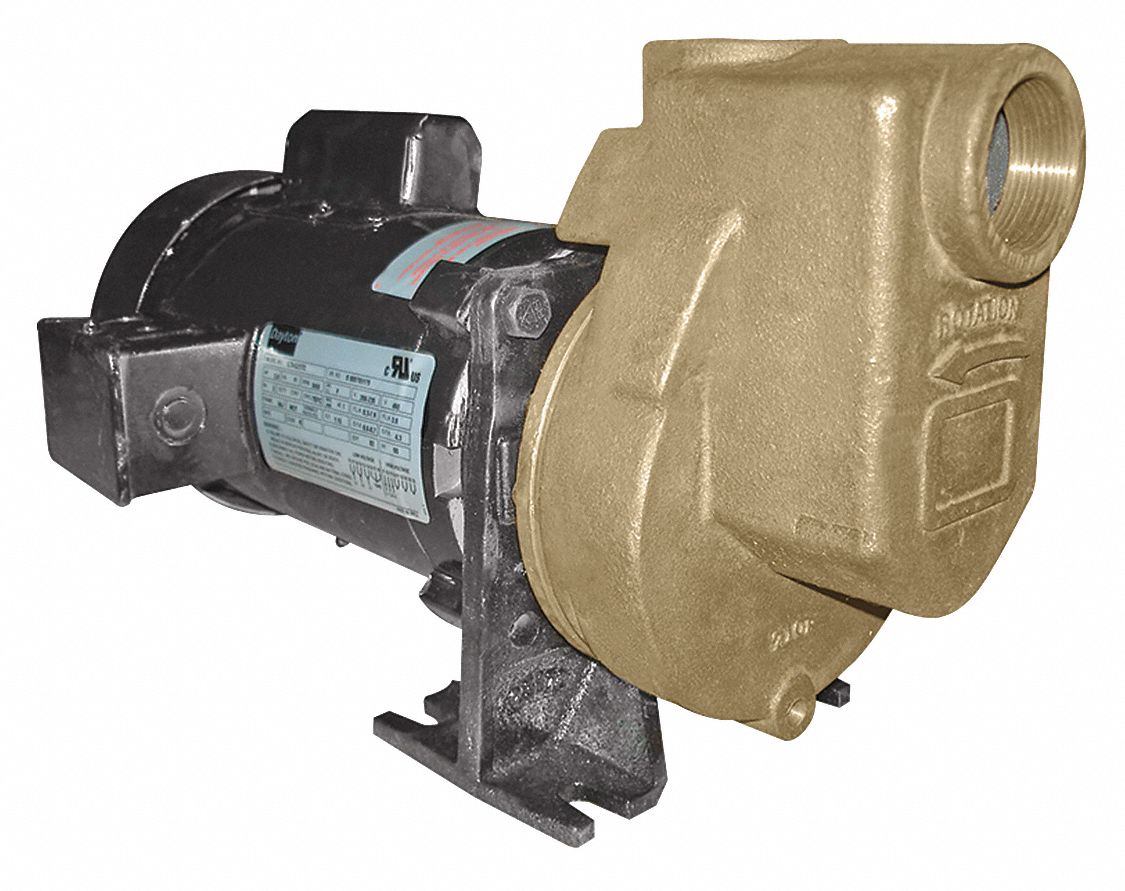 POMPE CENTRIFUGE, 3/4 HP, 1 PH, 115