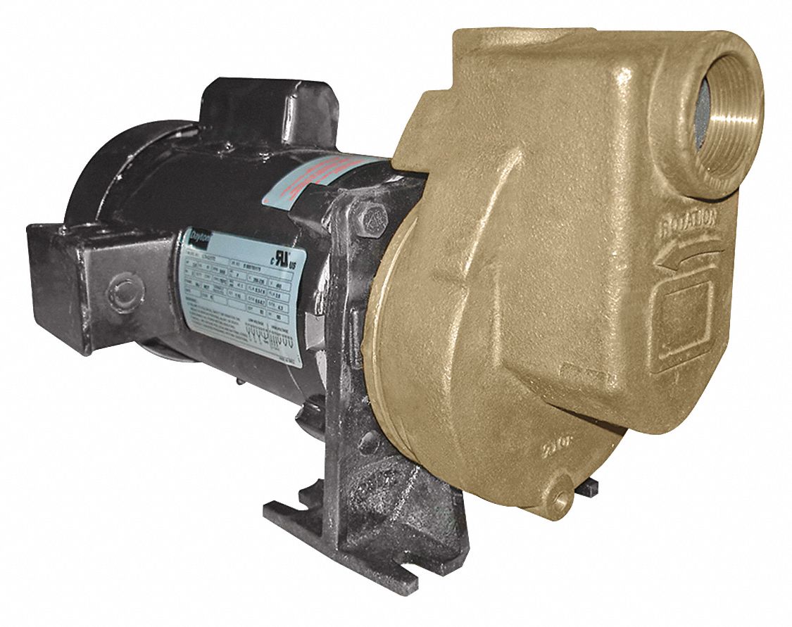 CENTRIFUGAL PUMP, 3/4 HP, 1 PH, 115