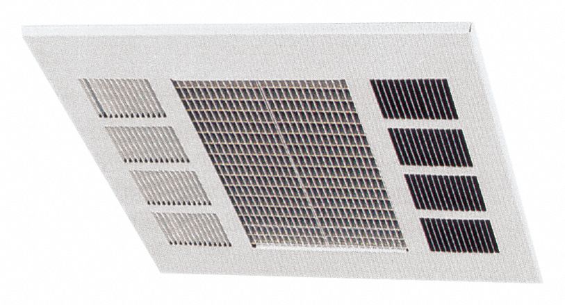 DAYTON CONVECTION CEILING HEATER,240V,17,1 - Electric Ceiling Panel Heaters  - GGE2YU36 | 2YU36 - Grainger, Canada
