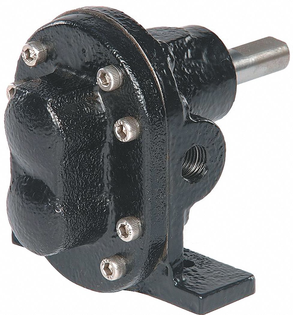 ROTARY GEAR PUMP HEAD, 1/4 IN., 1/4