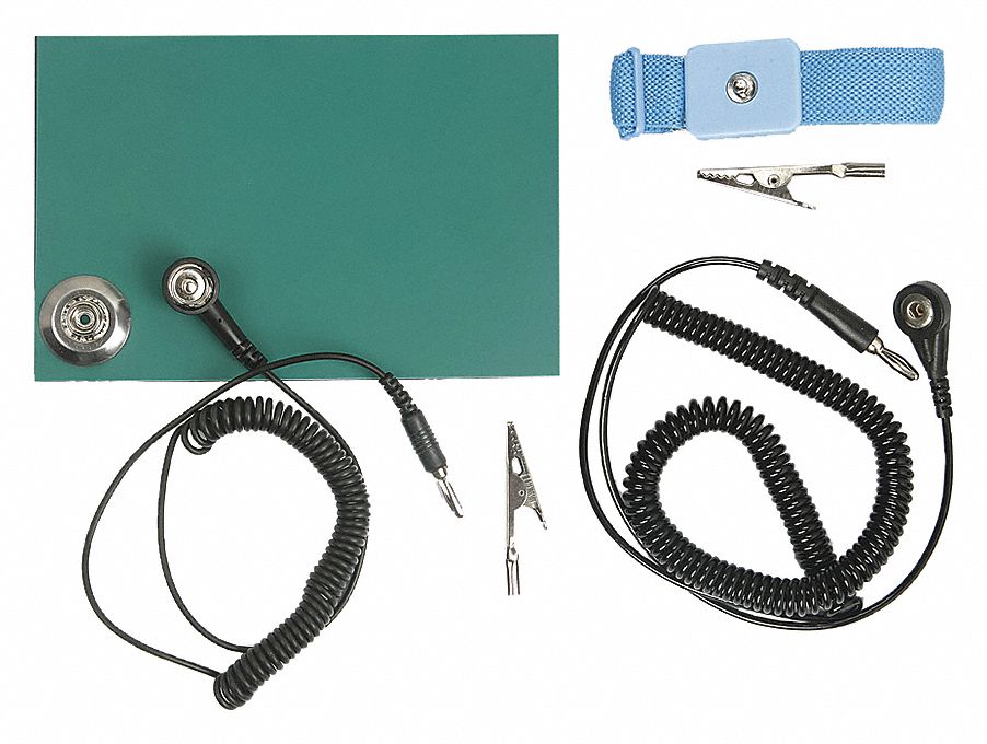 STATIC CONTROL KIT, 22 X 24 IN MAT