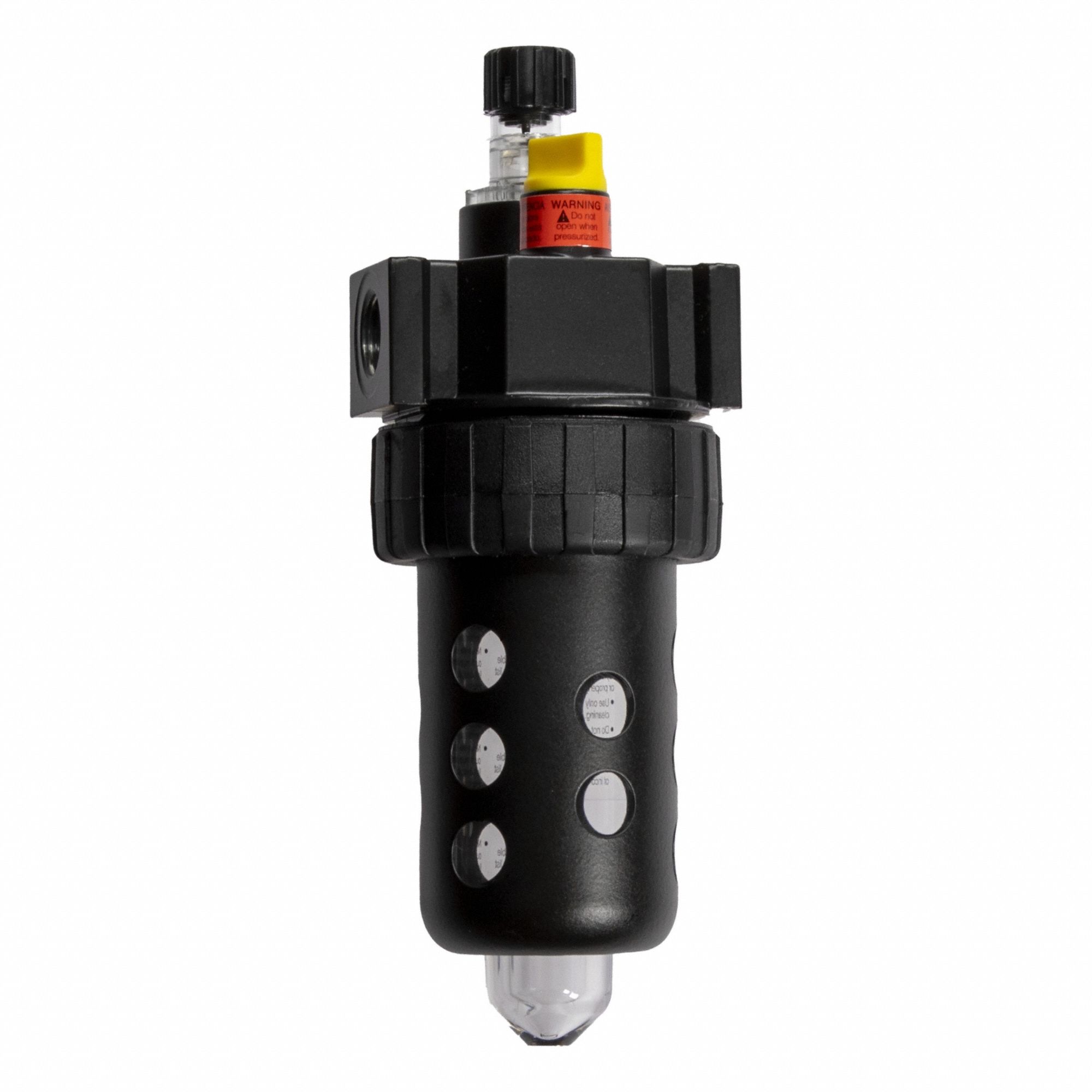 Lubricator: Micro Mist, 3/8 in NPT, 90 scfm, 250 psig Max Op Pressure, 175°F Max Op Temp