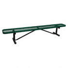 BENCH,EXPANDED METAL,GREEN,LENGTH 9