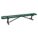 BENCH,EXPANDED METAL,GREEN,LENGTH 9