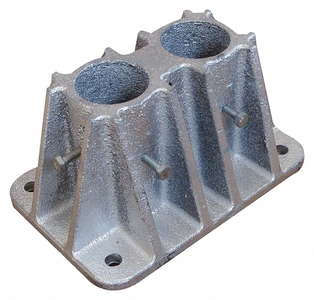 SOCKET MOUNTING BASE,DOUBLE,L 7 IN