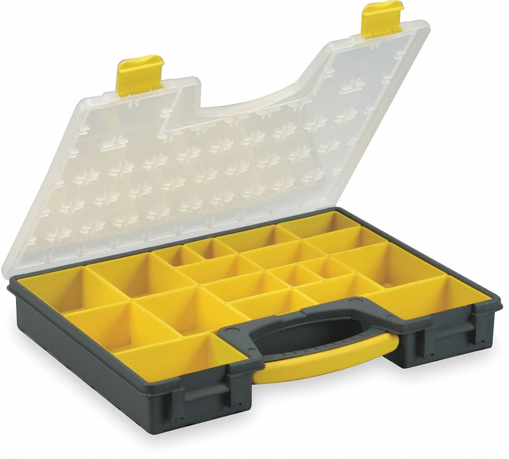 NON-ADJUSTABLE BOX,19 COMPARTMENTS