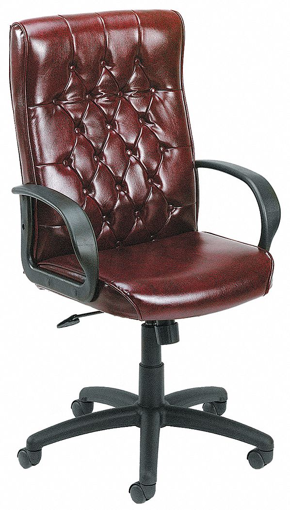 EXECUTIVE CHAIR,OXBLOOD BURGUNDY