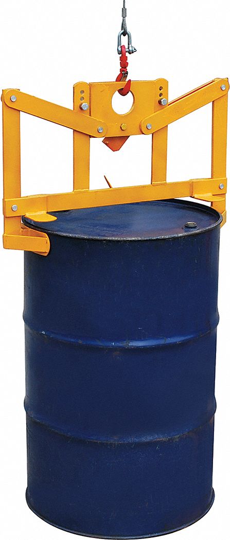 VERTICAL DRUM LIFTER,CAP 1000 LB