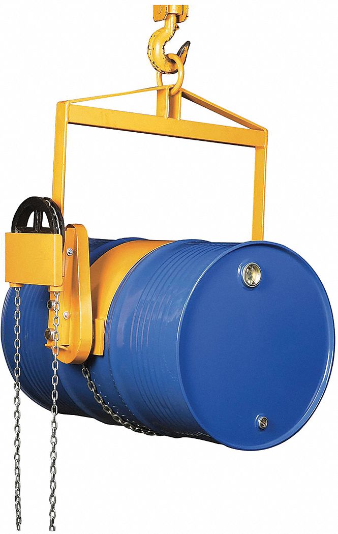 VERTICAL DRUM LIFTER/DISPENSER,W/CH