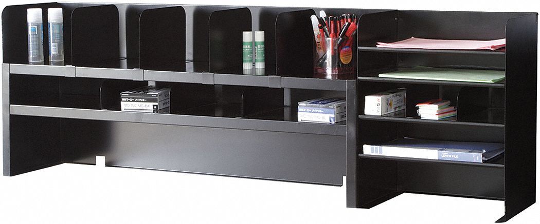 DESKTOP ORGANIZER,58-1/4 IN W,15 CO