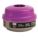 OV CARTRIDGE WITH PARTICULATE FILTER, BLACK/MAGENTA, NIOSH P100, 99.97% EFFICIENCY
