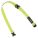 HARD HAT LANYARD WITH BUCKLE, 18 TO 48, ELASTIC, LIME