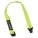 HARD HAT LANYARD WITH CLAMP, 18 TO 48, ELASTIC, LIME