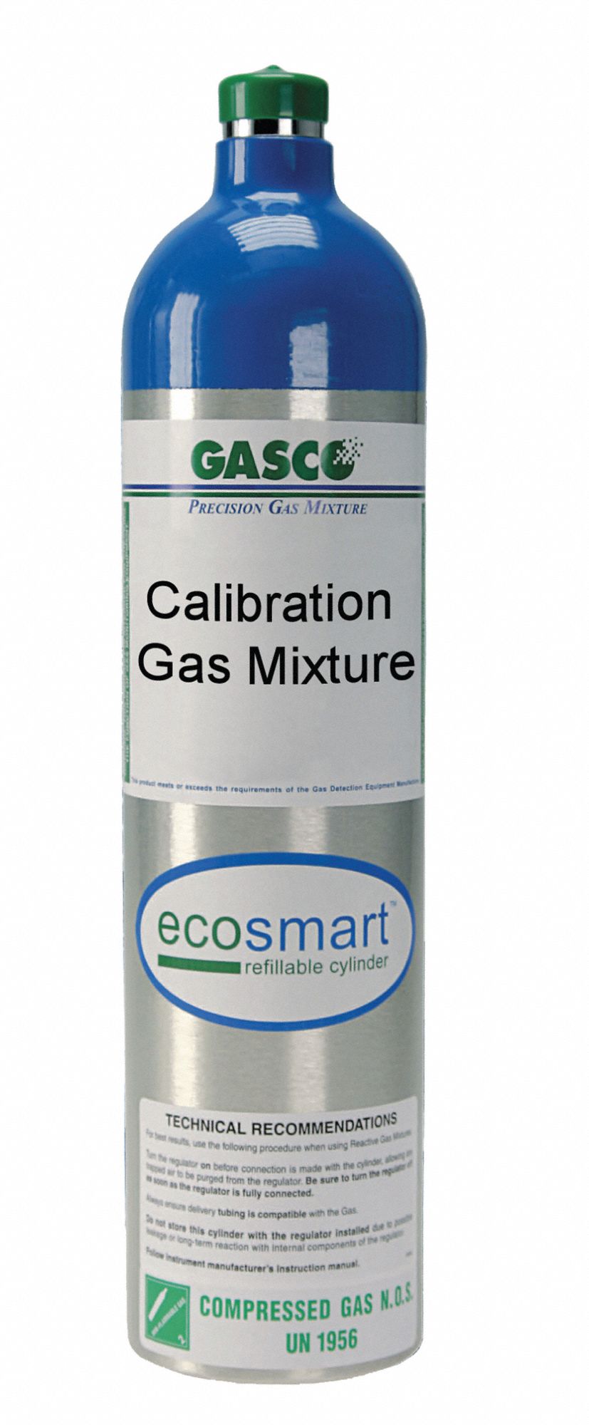 Gas Calibración 116L 20ppmHCN bal nitrogeno - Intrial