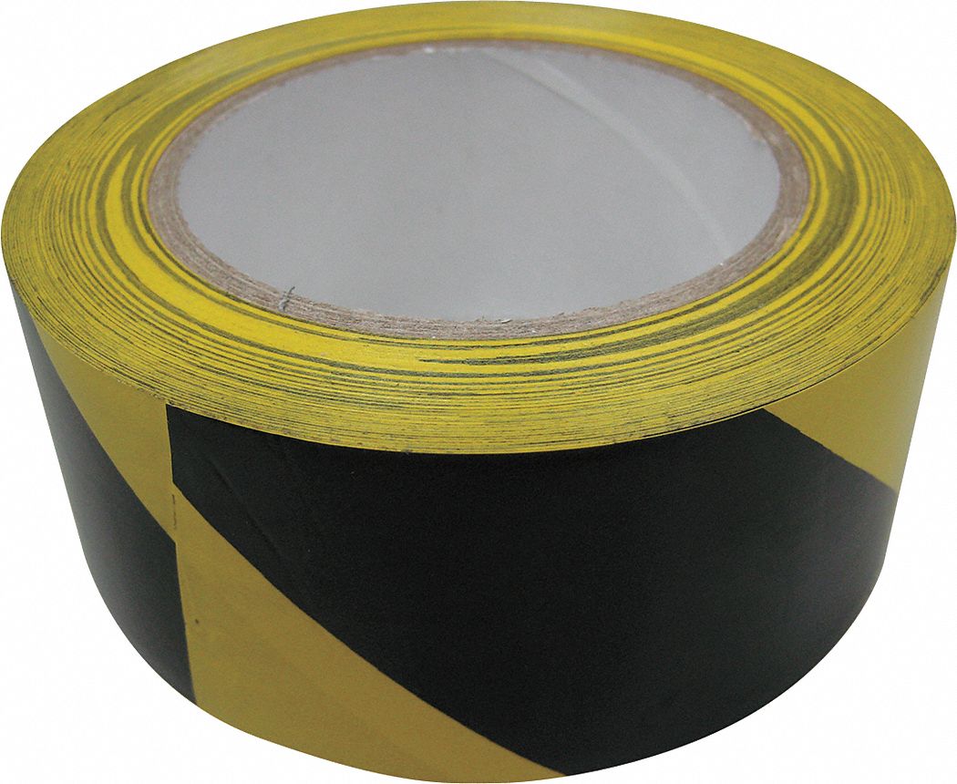 HAZARD MARKING TAPE,ROLL,2IN W,108