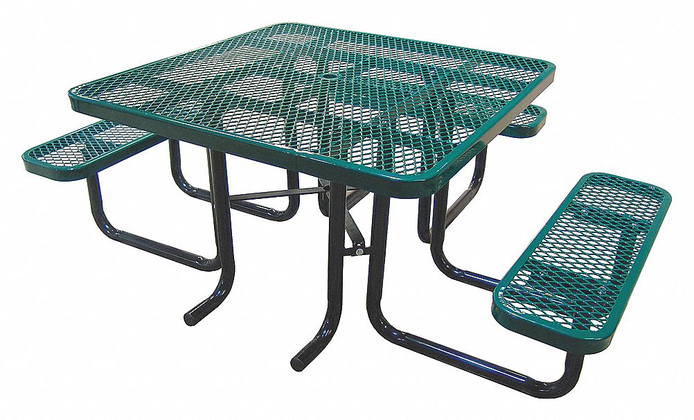 TABLE PIQUE-NIQUE, 80 X 75PO, VERT