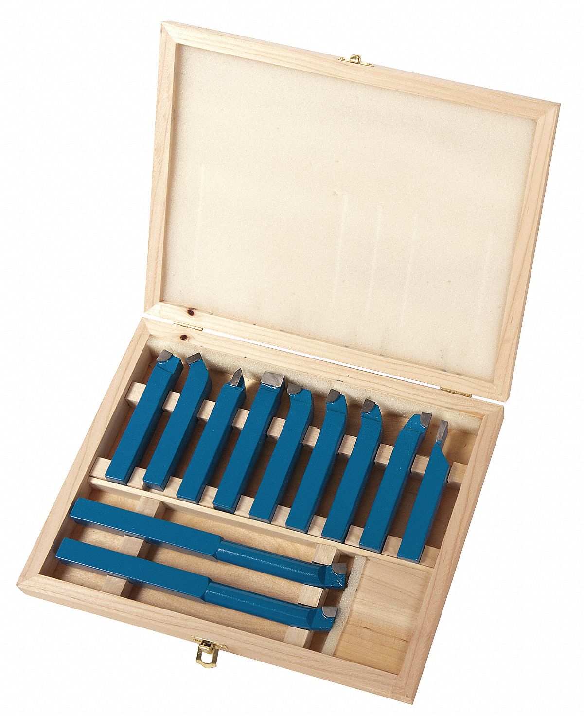 LATHE TOOL BIT SET, CARBIDE, 5/8 IN, 11 PC