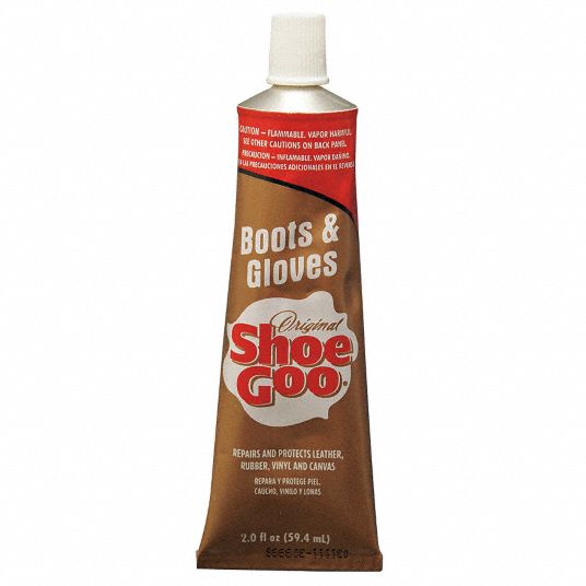 SHOE GOO Boots and Gloves Repair Adhesive, 2.0 oz Tube, Clear, 1 EA
