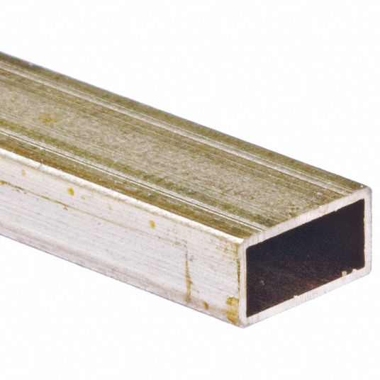 GRAINGER APPROVED Tubing, Rectangular, 3/16 in. x 3/8 in. 48KU518268
