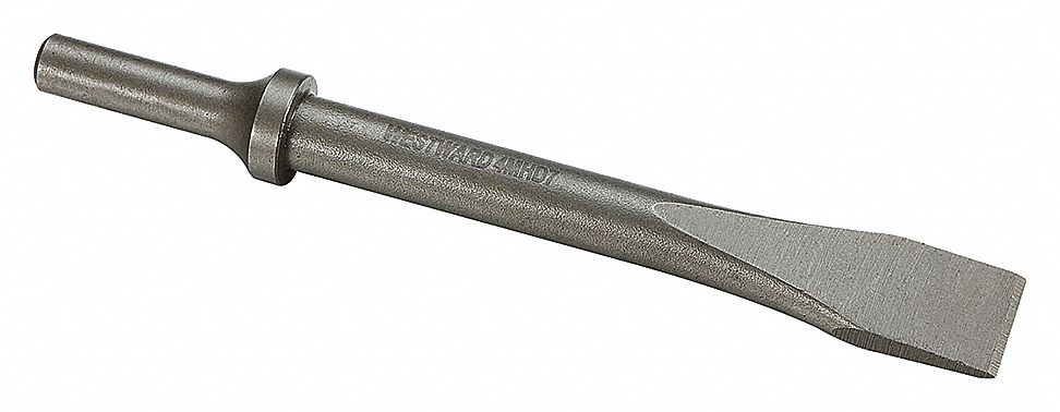 FLAT RIVET CHISEL,0.401 IN.,6-1/2 I