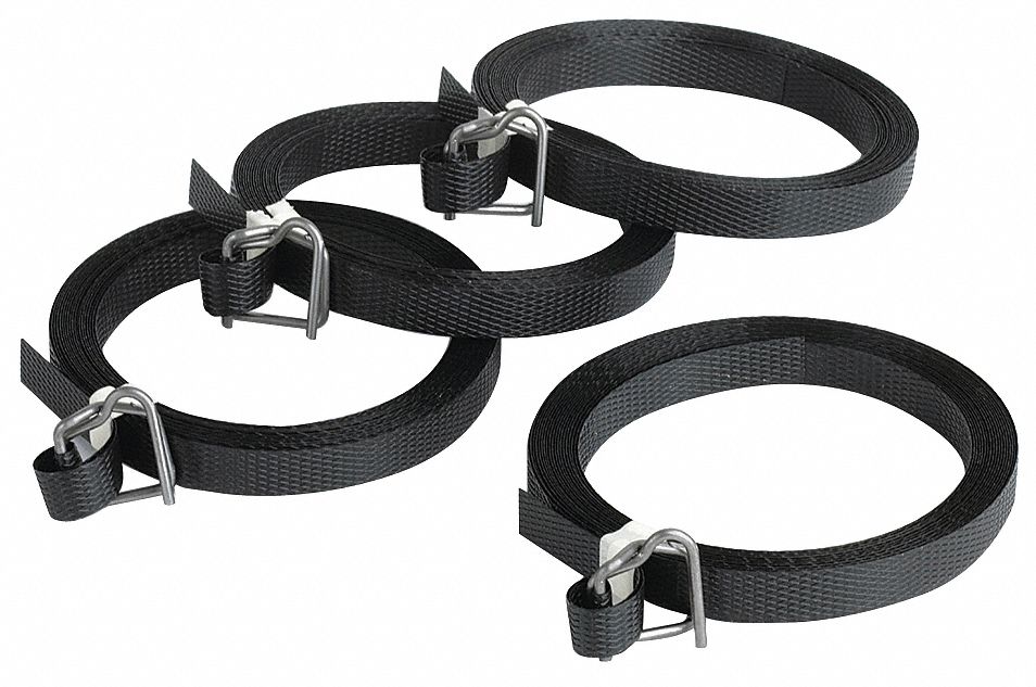 GRAINGER APPROVED Plastic Strapping Kit, Fits Strap Width 1/2 in, For