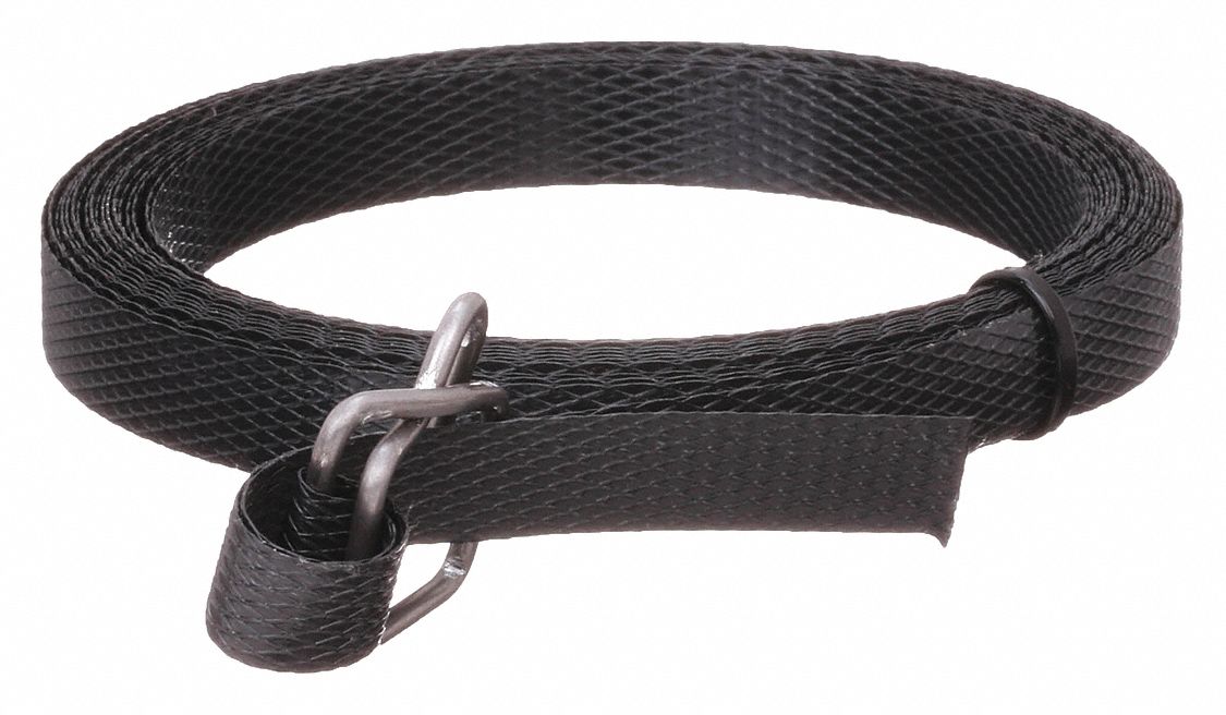 SANGLE AVEC BOUCLE, EN RELIEF, 17PI, PQT