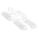 STRAPPING BUCKLE, PLASTIC, REGULAR DUTY SEALS, 250 PK