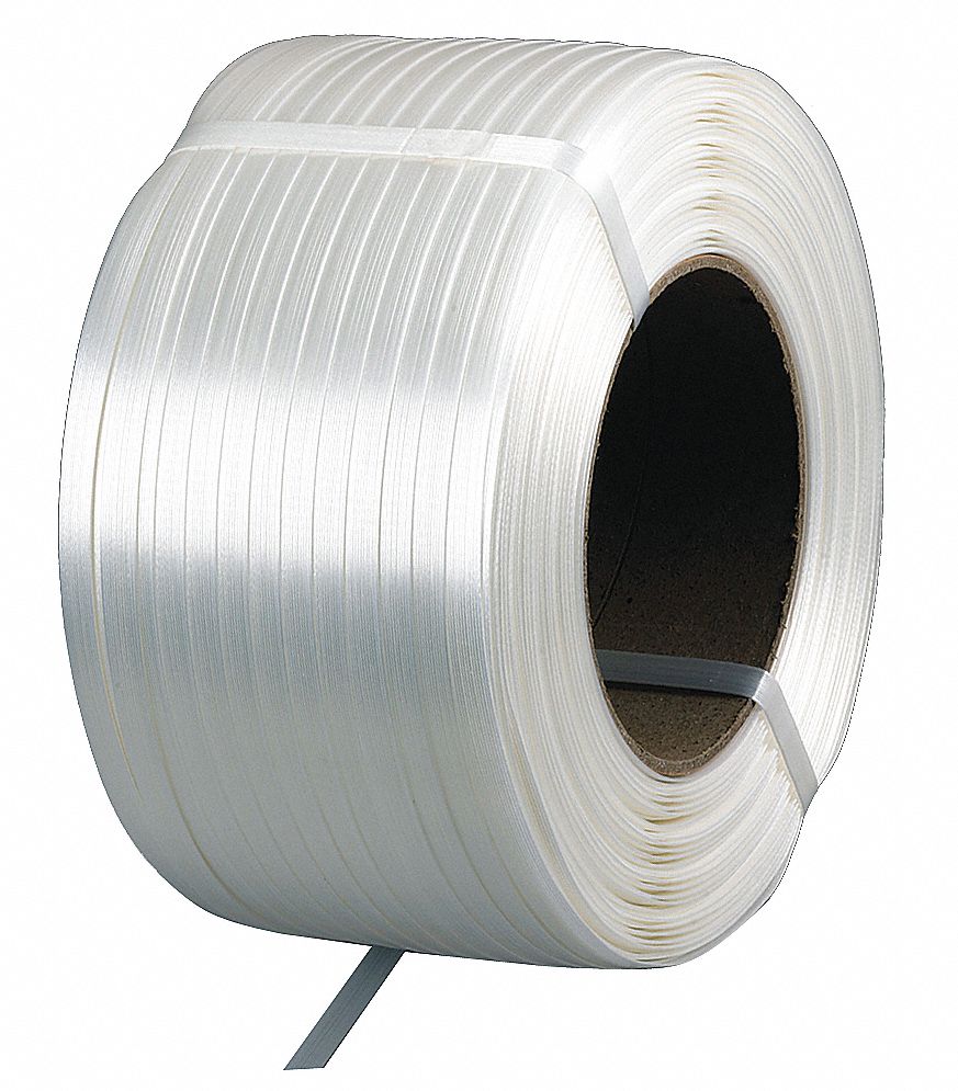 Fleje Plástico Blanco 5 mm y 7000 mts Polipropileno Resistente