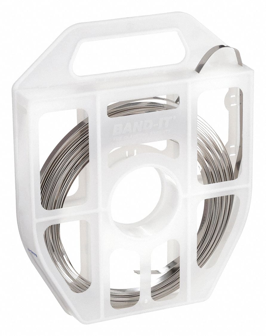 BANDE INOX 316 3/8 POX0,025X50PI