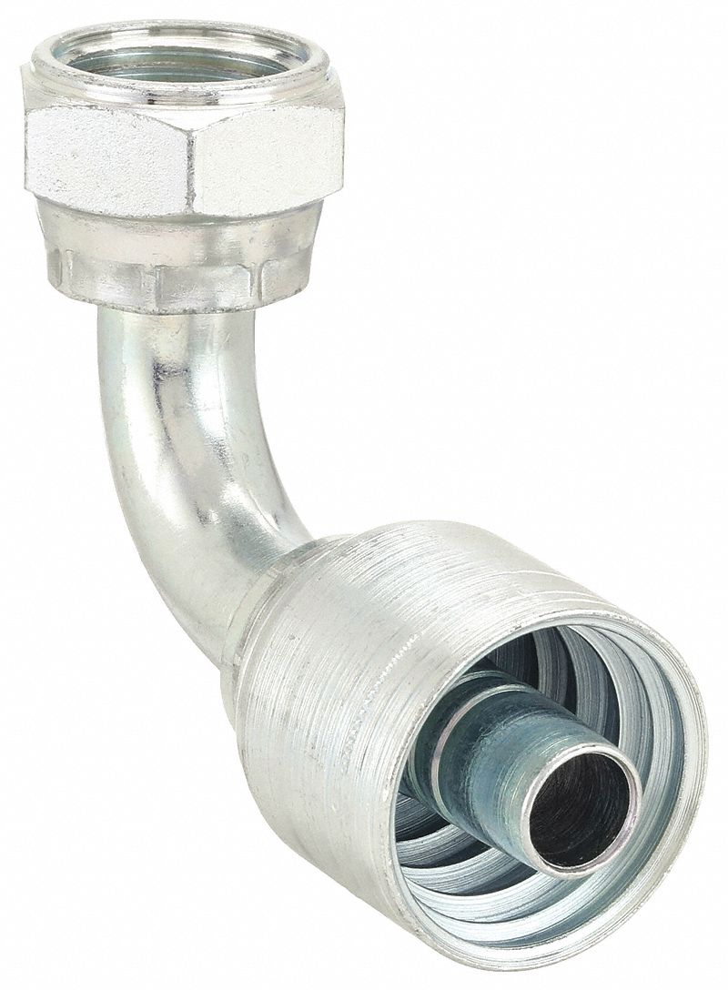 Crimp Hydraulic Hose Fittings with BSP Connection