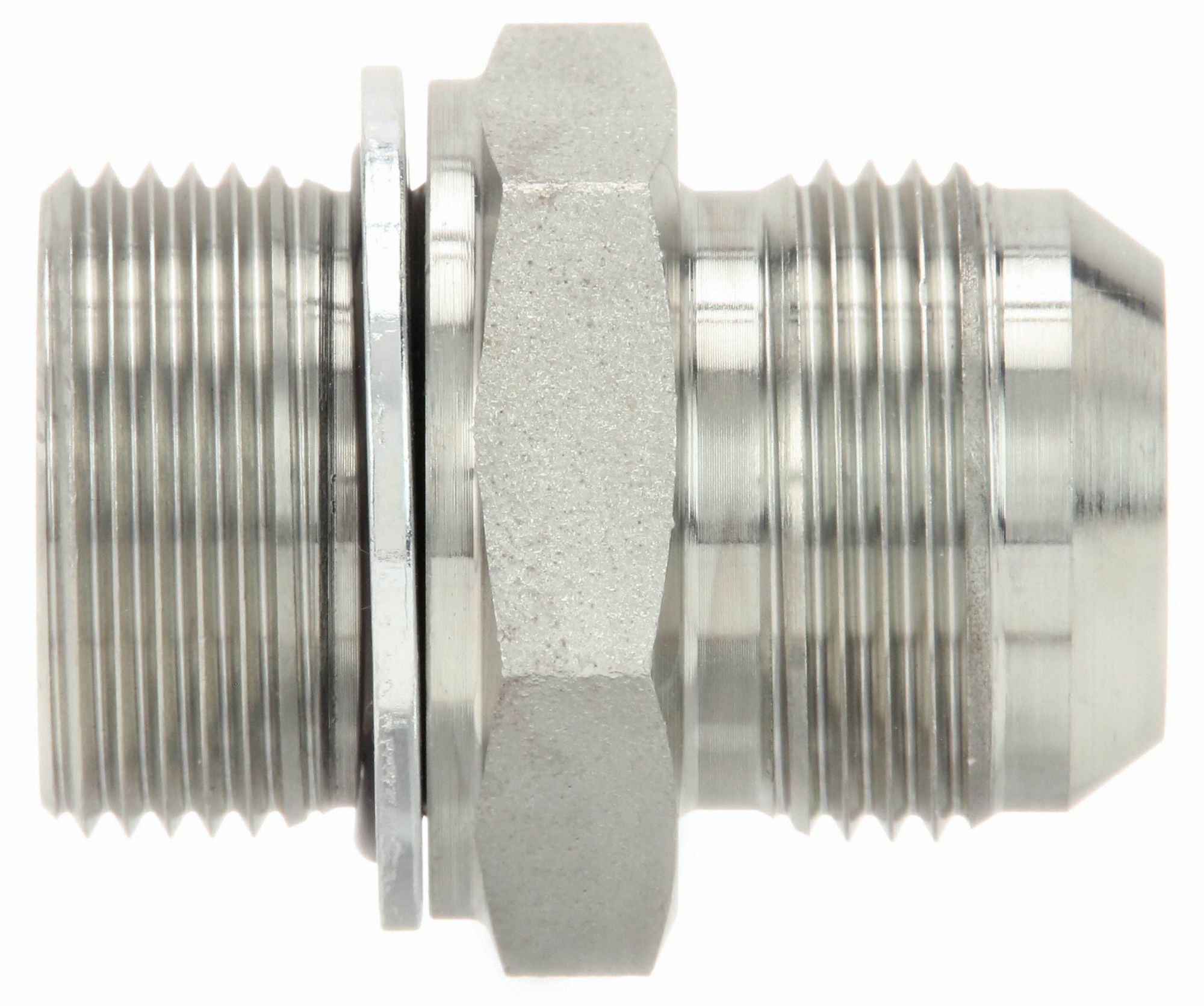 ADAPTALL Hydraulic Hose Adapter 1 in x 33 mm Fitting Size, Male x Male