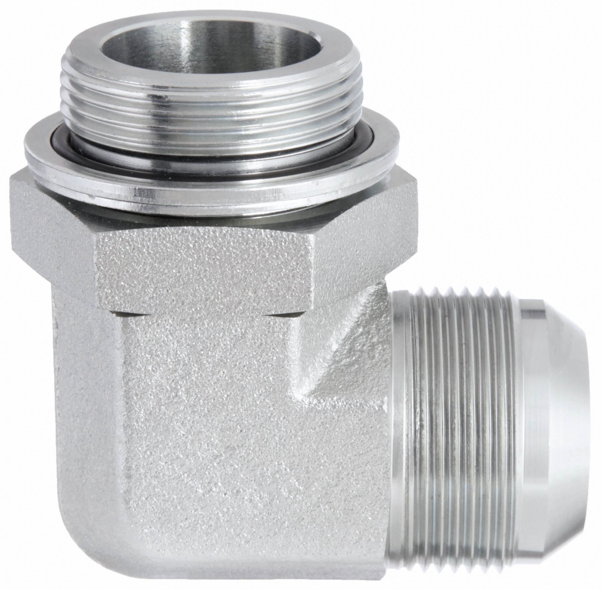 ADAPTALL Hydraulic Hose Adapter 1 1/4 in x 42 mm Fitting Size, Male x