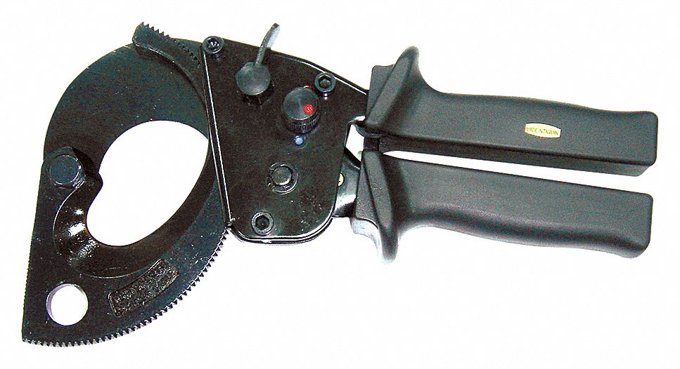 CABLE CUTTER,RATCHET,10 IN L,2-3/32