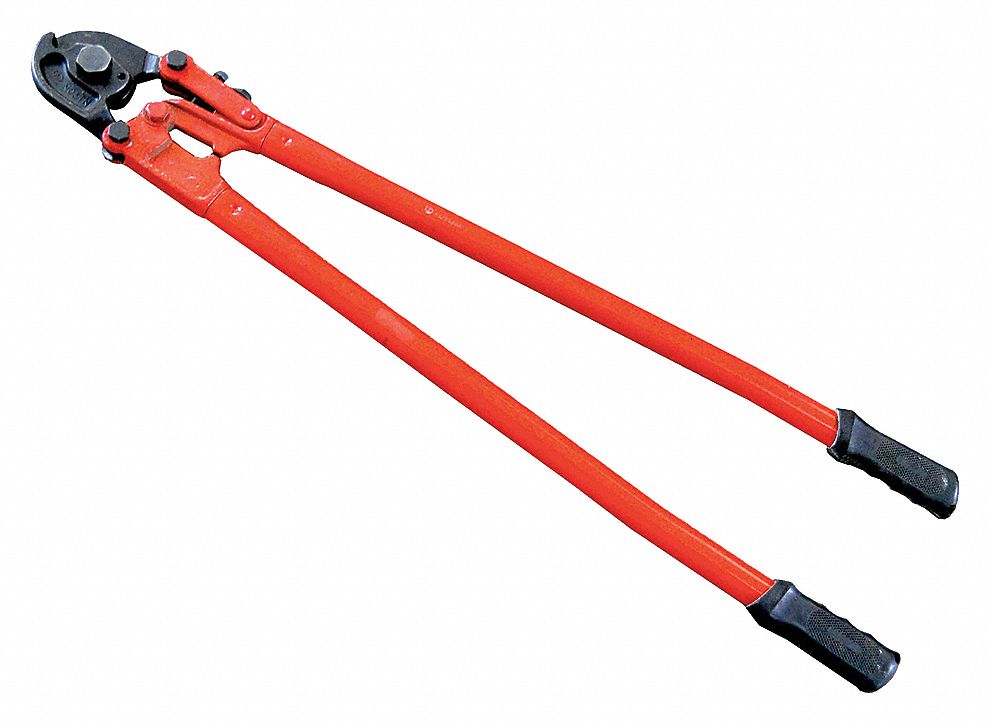 CABLE CUTTER, PLASTIC HANDLE, STRAIGHT, FOR ¾ IN MAX DIA DATA CABLE, 39½ IN OVERALL L