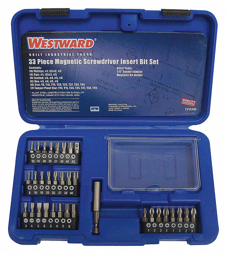 WESTWARD MAGNETIC DRIVE GUIDE SET,SIZE 1/4, - 12854 - WSW1VXN8 | 1VXN8 ...
