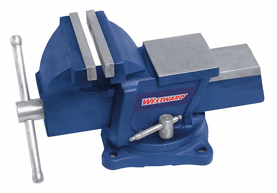 WESTWARD BENCH VISE UTILITY WORKSHOP SWIVEL - Bench Vises 