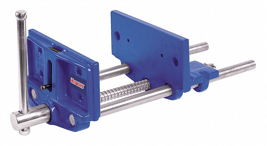 WESTWARD BENCH VISE WOODWORKING CLAMP-ON 7 I - Bench Vises 