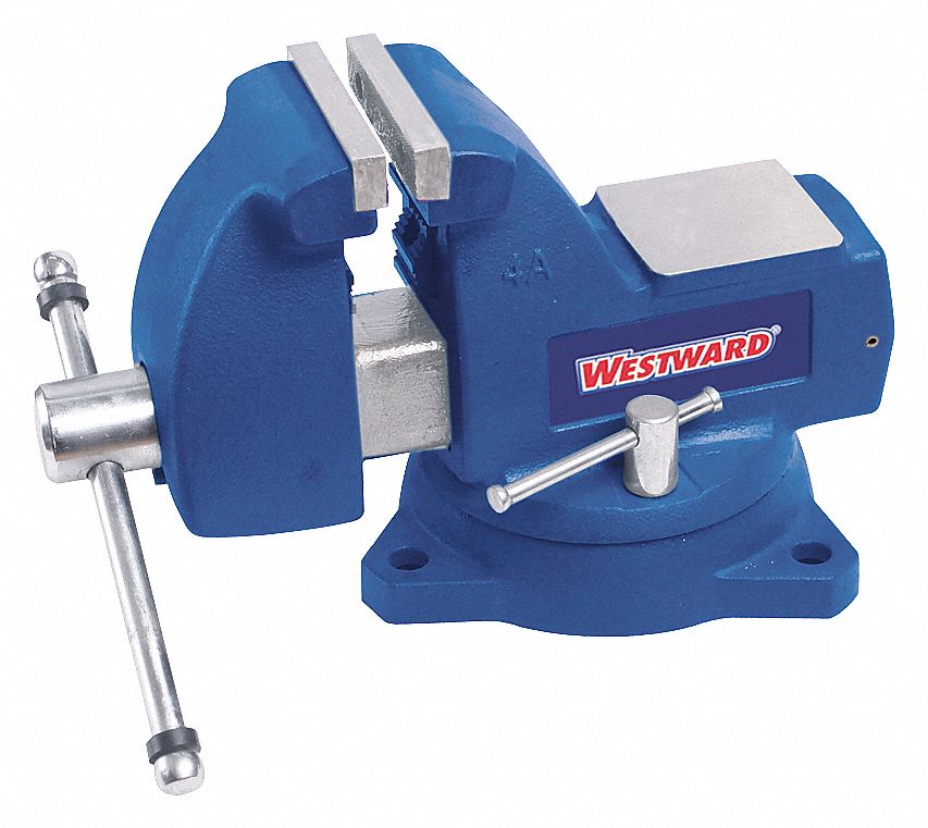 BENCH VISE,MECHANICS,SWIVEL,8-1/4 I